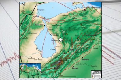 Sismo al este de Bachaquero