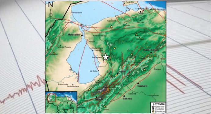 Sismo al este de Bachaquero de 4,3 de magnitud