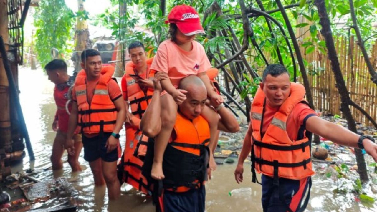 Tifón Bualoi en Filipinas
