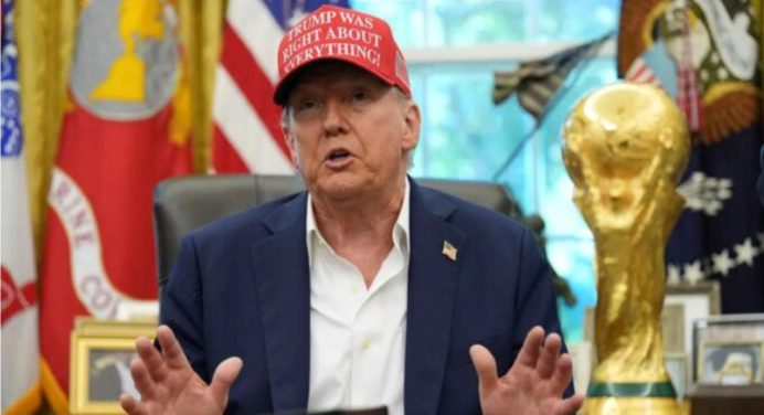 Trump amenaza con excluir ciudades demócratas de partidos del Mundial