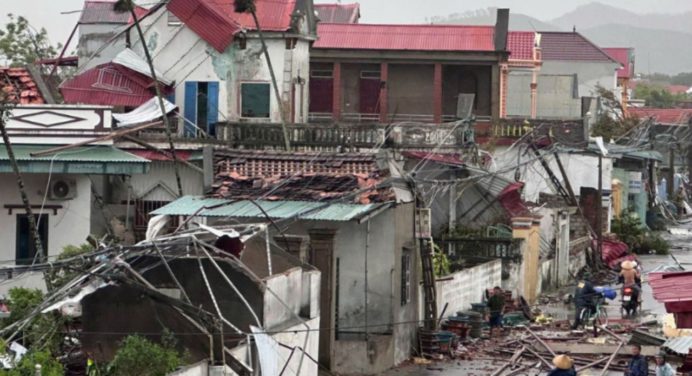 Tragedia en Vietnam: Tifón Bualoi deja al menos 11 muertos y 13 desaparecidos