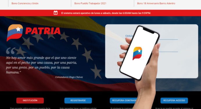 Llega la platica del bono del día en PATRIA