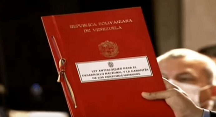 Venezuela conmemora 5 años de entrega del Proyecto de Ley Antibloqueo