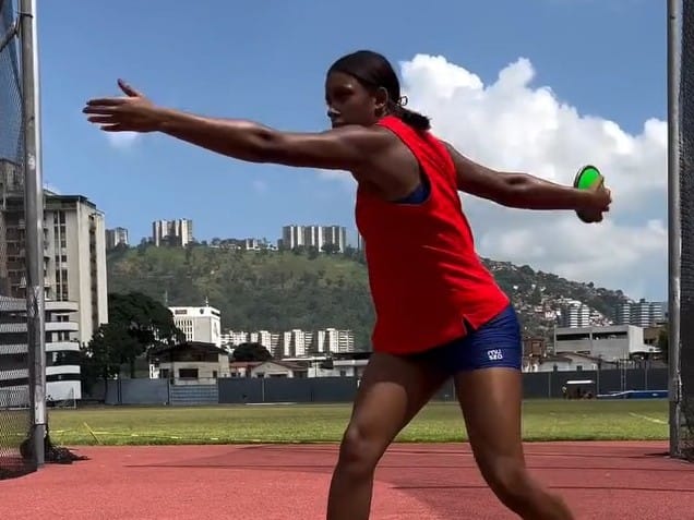 Monagas destaca en el campeonato nacional sub20 de atletismo 1 Ottaynis Febres