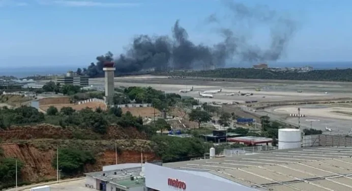 Avioneta se estrelló en el aeropuerto de Maiquetía