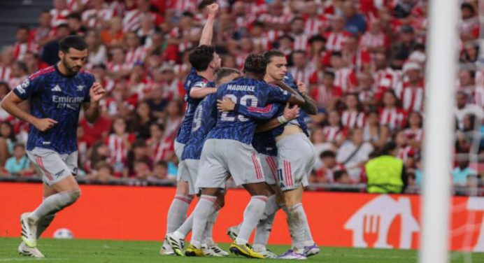 Arsenal le amargó al Athletic su retorno a la Champions