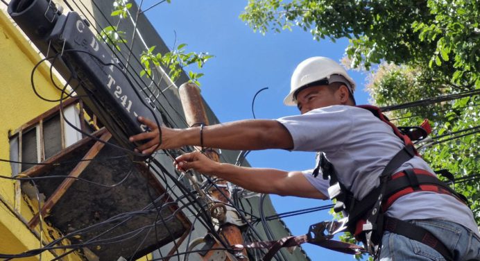 Monagas restableció servicios Cantv a más de Mil 700 hogares, comercios e instituciones