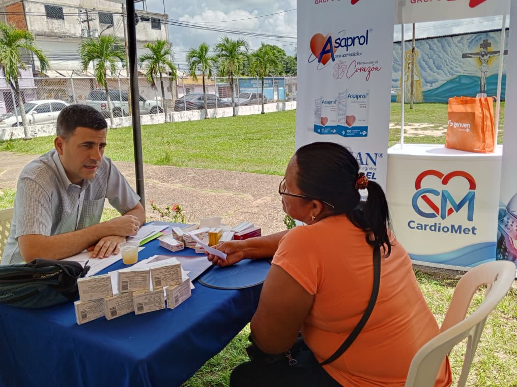 100 personas atendidas durante jornada de despistaje cardiovascular en Las Cocuizas 4 cardio5