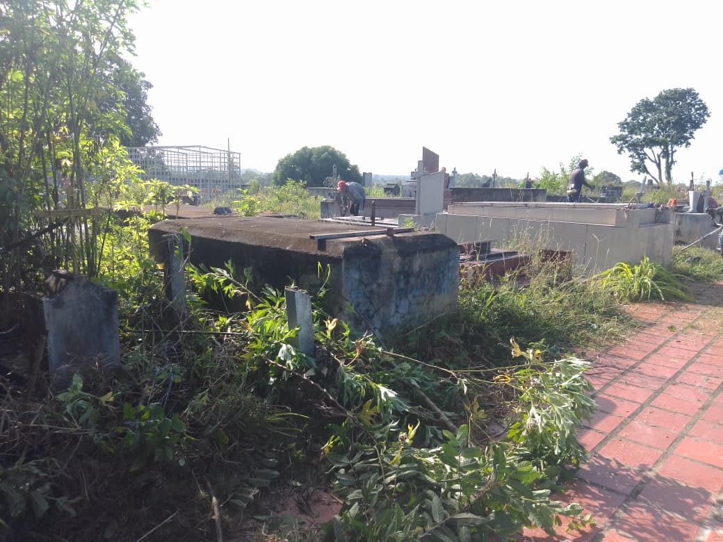 Alcaldía de Punceres inició rehabilitación integral del cementerio de Quiriquire 2 cementerio Punceres2