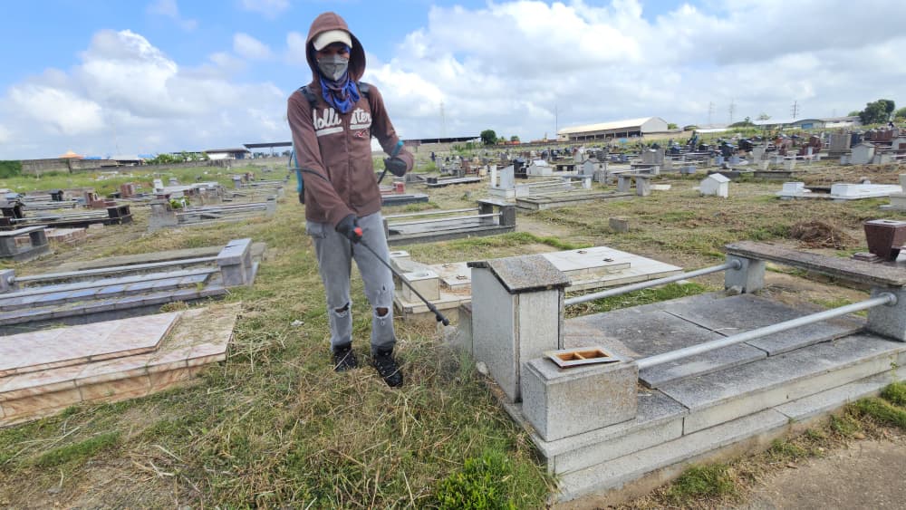 Inician plan de limpieza en cementerios municipales 2 cementerio2