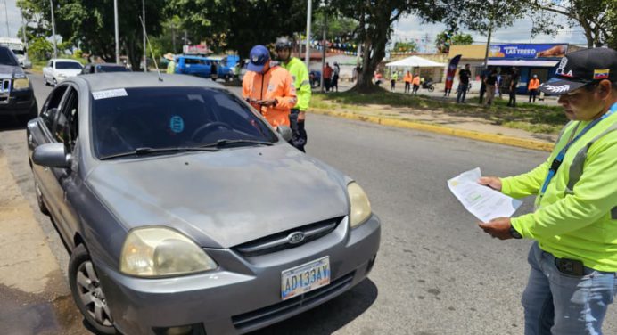 243 choferes sancionados en operativos de fiscalización