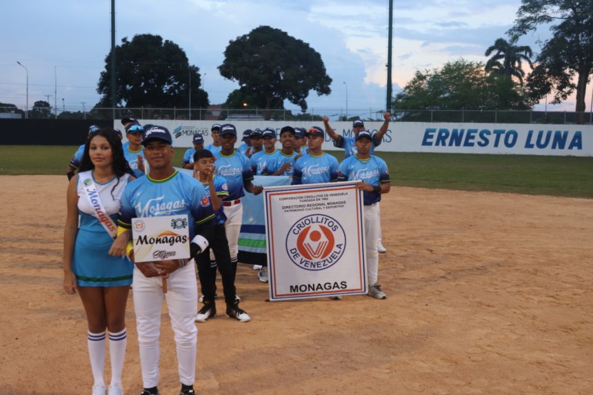 Comienza la acción del nacional juvenil de Criollitos en Monagas 1 Criollitos