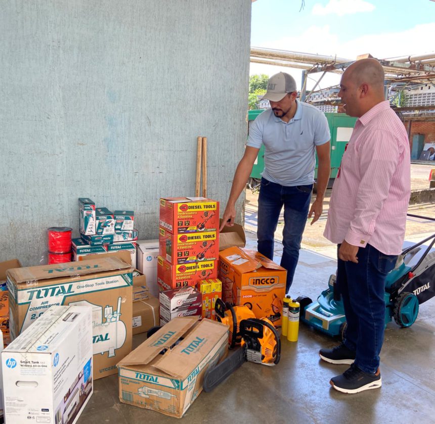 Gobierno regional realiza dotación para fortalecer el mantenimiento del Humnt 1 dotación