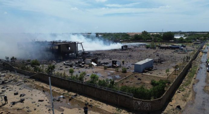Al menos 20 heridos deja explosión en fábrica de fuegos artificiales en el Zulia