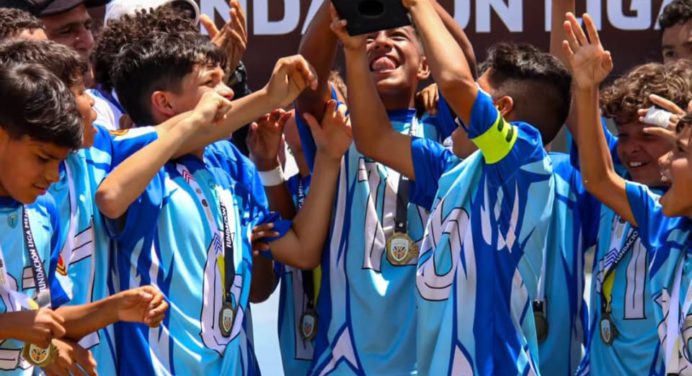 Monagas campeón nacional sub13 en la Liga de Fútbol menor 2025