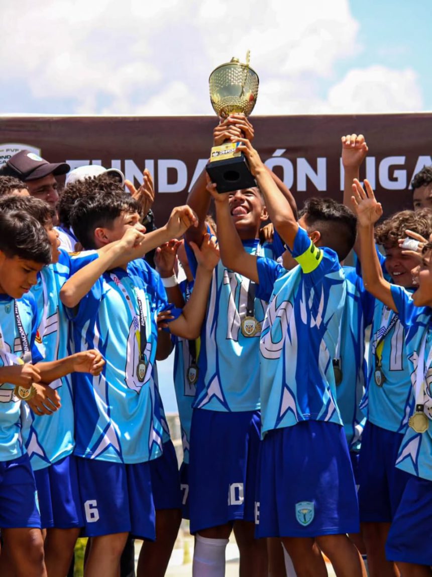 Monagas campeón nacional sub13 en la Liga de Fútbol menor 2025 1 fútbol sub13