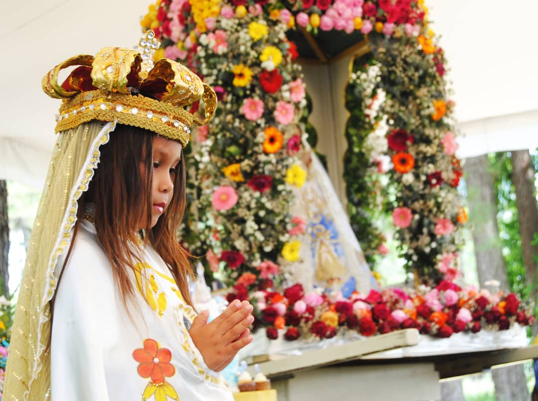 Trabajadores petroleros de Punta de Mata rinden homenaje a la Virgen del Valle 4 misa4 1