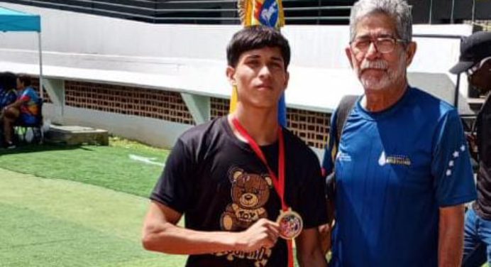 Monagas logra cuatro medallas en el inicio del nacional de atletismo sub20