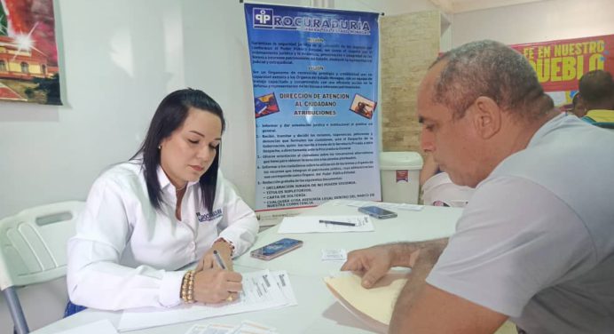 Procuraduría de Monagas brinda asesoría legal a más de 250 personas en Los Guaritos III