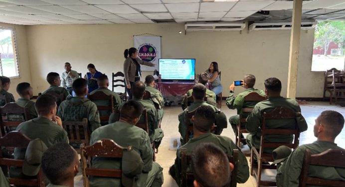 Consejo de Protección realiza inducción a más de 50 funcionarios de la FANB