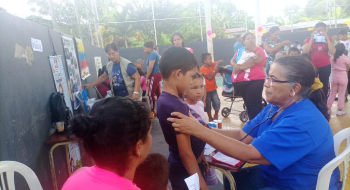 Más de 250 personas atendidas durante Jornada médica en Punceres