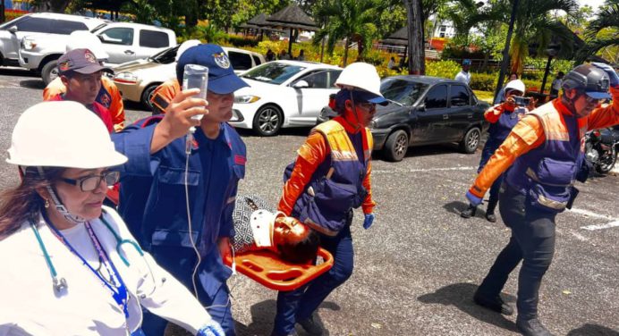 Ana Fuentes resaltó importancia de simulacro ante desastres naturales en Monagas