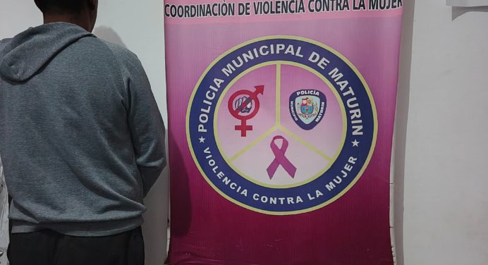 Sujeto golpeó a su pareja y fue capturado por Polimaturín
