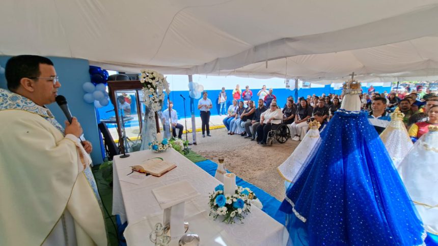 Transmonagas celebra la fe con la visita de la Virgen del Valle 1 Virgen del Valle