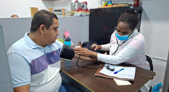 Más de 150 trabajadores de Transmonagas beneficiados con jornada médica