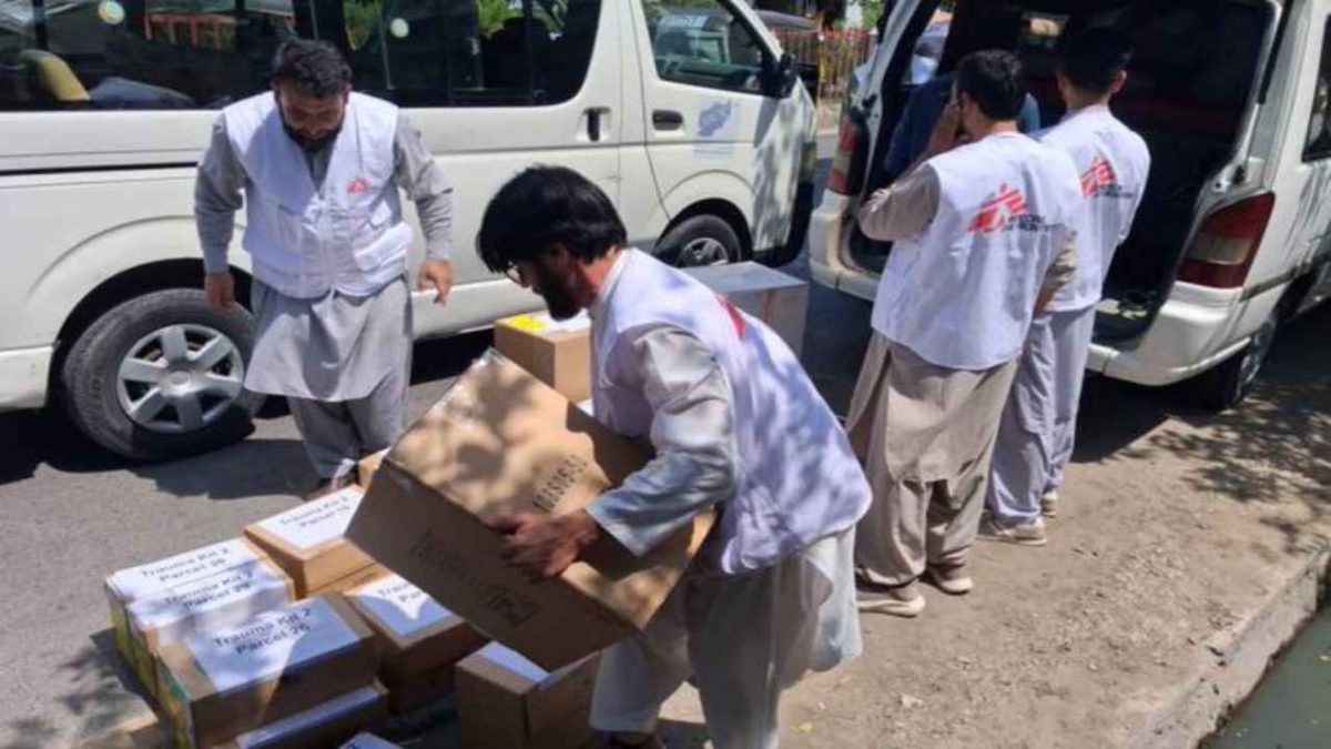 Médicos en Afganistán
