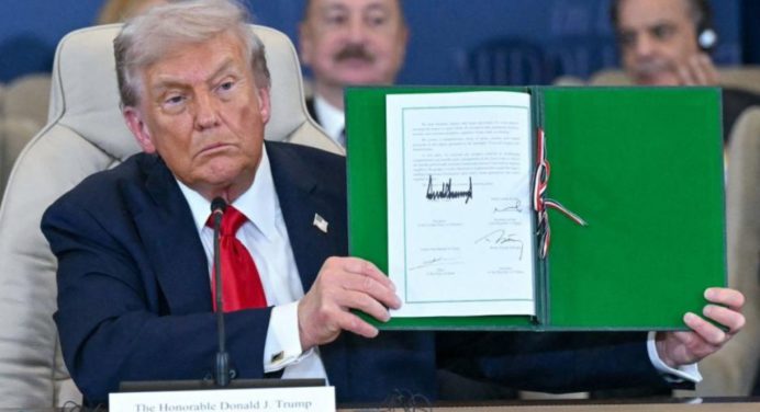 Quedó firmado el acuerdo del fin de la guerra en la Franja de Gaza