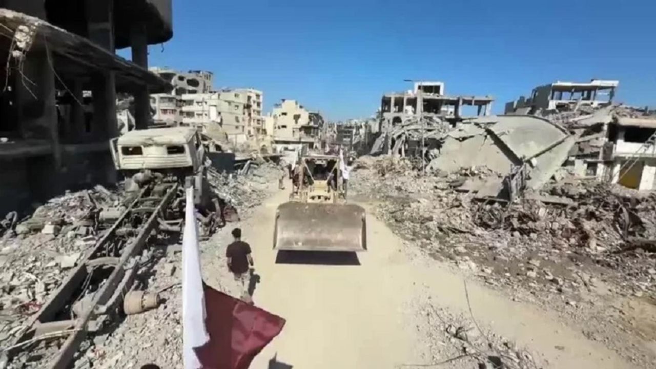 las calles de la ciudad de Gaza