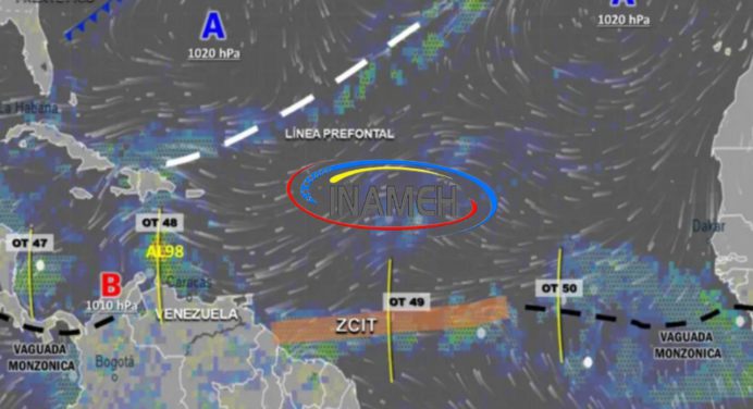 Tres ondas tropicales impactan en el Occidente del país