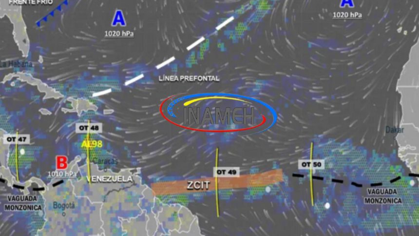 Tres ondas tropicales impactan en el Occidente del país 1 Tres ondas tropicales