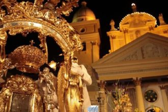 La bajada de la virgen de Chiquinquirá