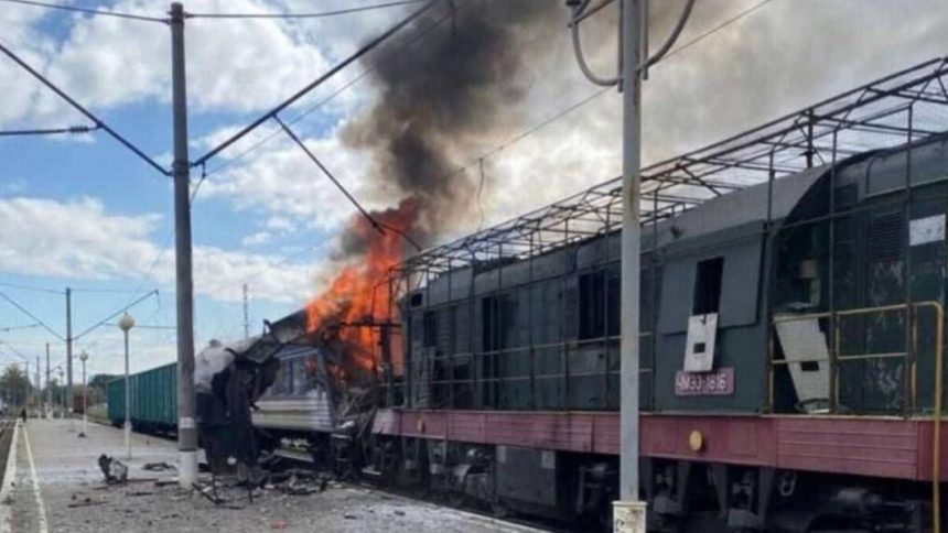 Dron ruso ataca tren en Ucrania causando daños en la ruta Kramatorsk-Leópolis 1 Kramatorsk