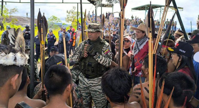 Activación de las unidades de Milicia para proteger la ribera del Orinoco en Amazonas