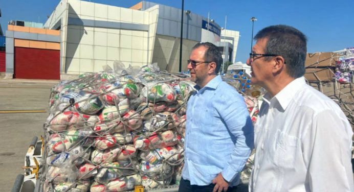 Venezuela envía 46 toneladas de ayuda humanitaria a Cuba y Jamaica tras huracán