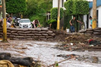 Intensas lluvias en México