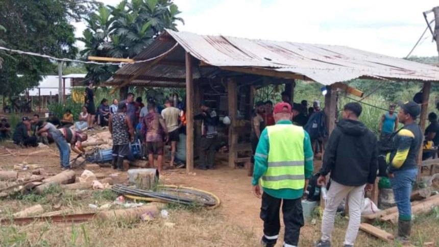 Recuperan dos cuerpos de los 14 mineros atrapados en Bolívar 1 mineros