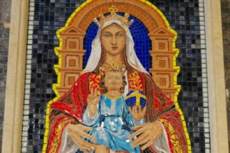 Mural de la Virgen de Coromoto