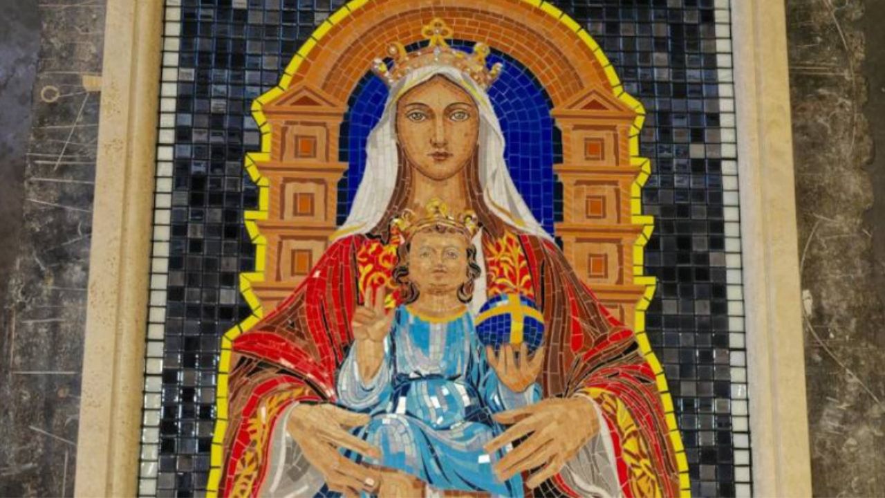 Mural de la Virgen de Coromoto