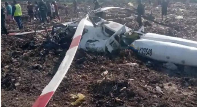 Accidente aéreo en Aragua deja dos funcionarios de la FANB fallecidos 