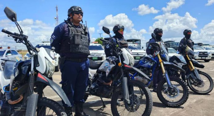 Polimonagas detuvo a 25 personas por varios delitos en siete municipios