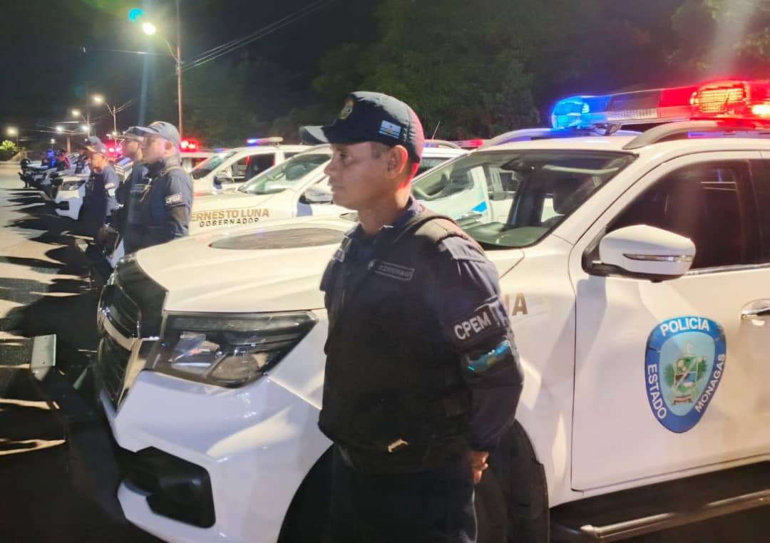 Polimonagas detuvo a 25 personas por varios delitos en siete municipios 3 Polimonagas3 1