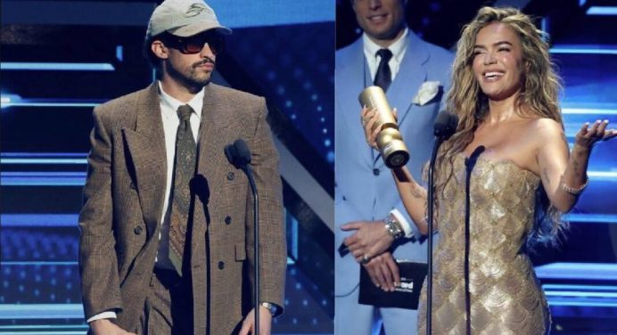 Bad Bunny y Karol G los grandes triunfadores de los Premios Latin Billboard 2025