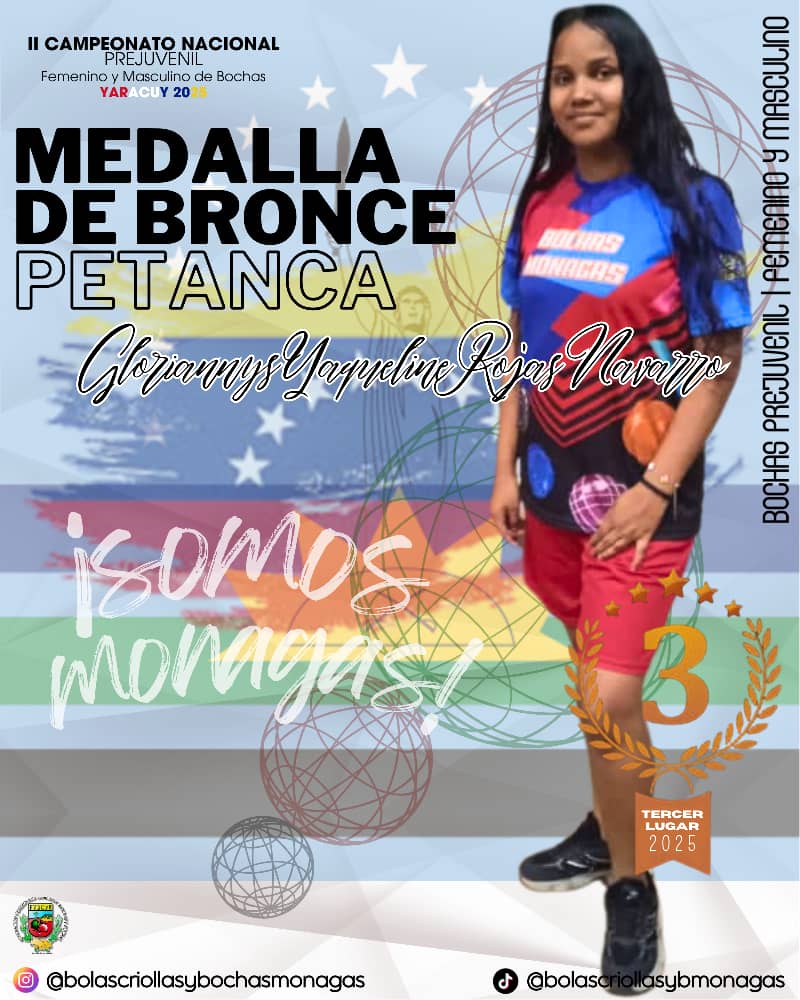 Atletas monaguenses conquistan el podio en el II Nacional Prejuvenil de Bochas 9 bochas 6