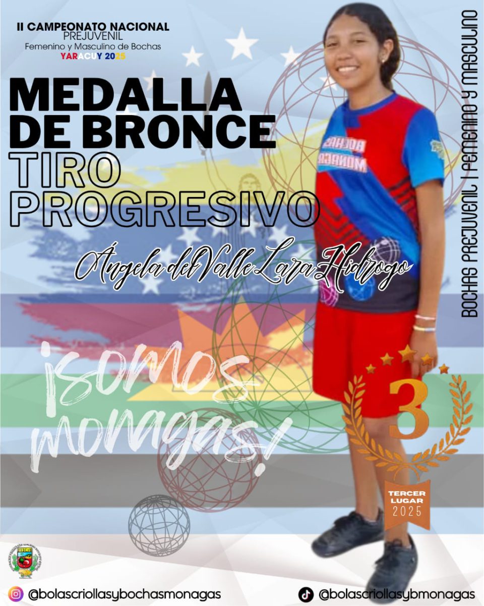 Atletas monaguenses conquistan el podio en el II Nacional Prejuvenil de Bochas 8 bochas5