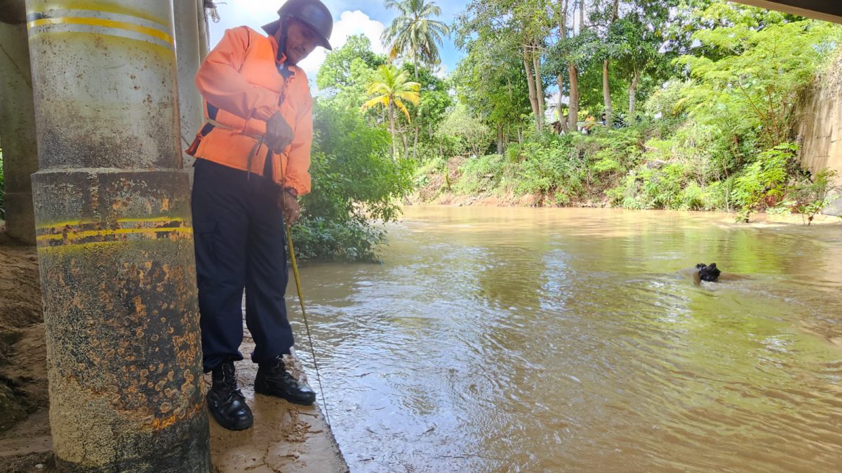 Alcaldía mantiene monitoreo de la cota hídrica del río Amana y Guarapiche 5 cota5