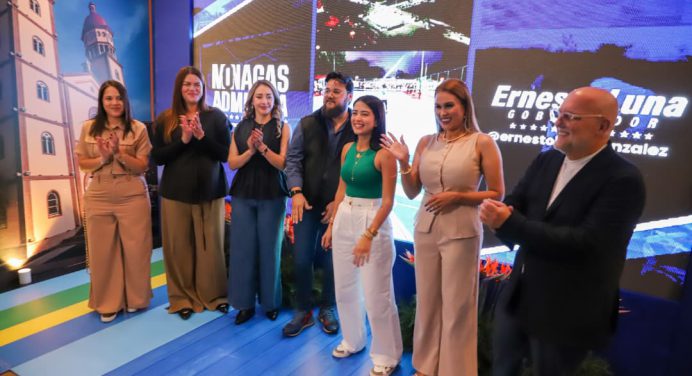 Gobernador Luna y Daniela Cabello inauguran «Gastromanía Oriente – Sur 2025» en Monagas